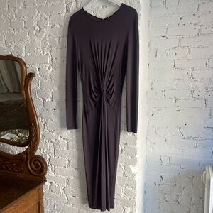 MICHAEL KORS COLLECTION Twist Purple Dress 10